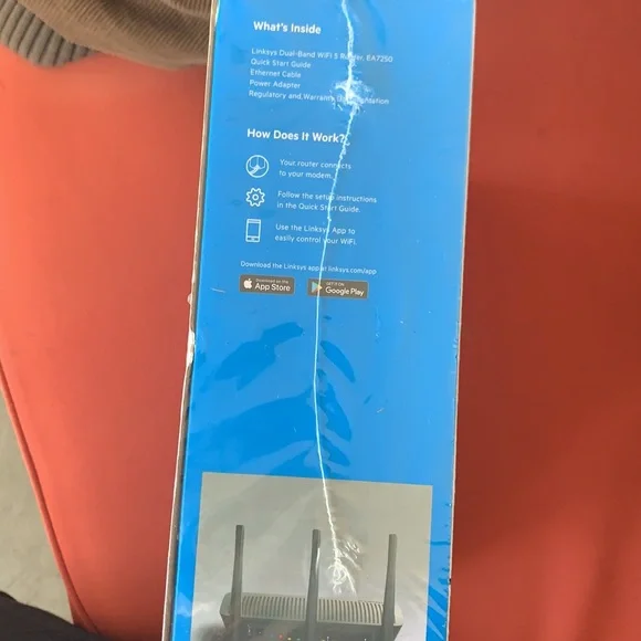 Nib Linksys max-stream dual-band WiFi 5 router